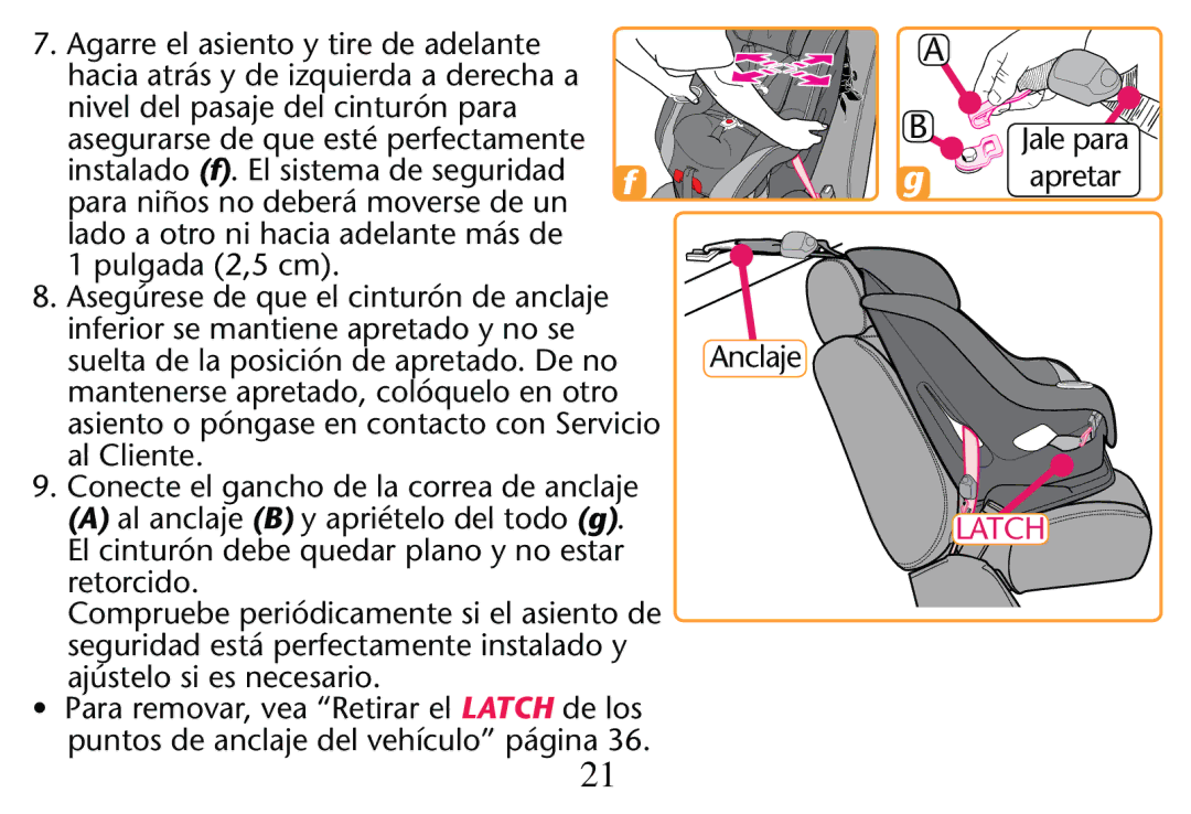 Graco PD205009A owner manual Mantenerse apretado, colóquelo en otro 