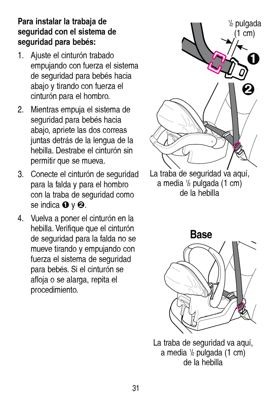 Graco PD206938A manual 3DUDLQVWDODUODWUDEDMDGH, ShuplwluTxhVhPxhyd, Fp, Surfhglplhqwr, GhOdKhelood 