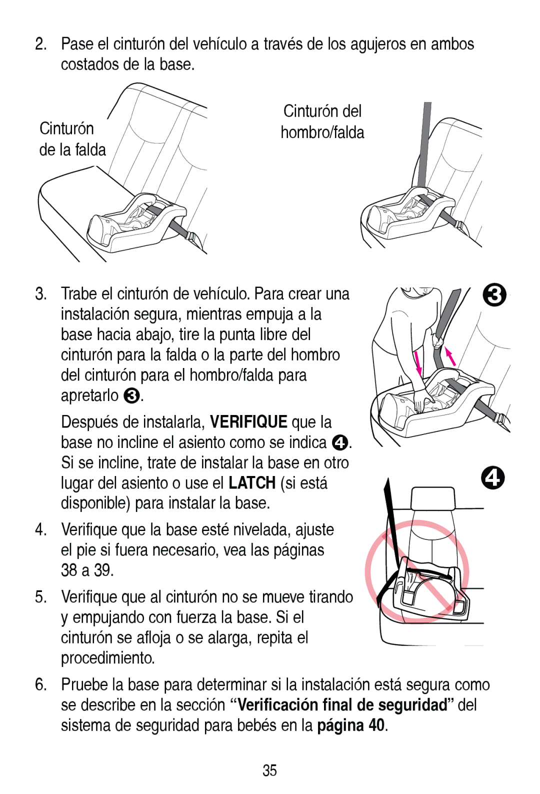 Graco PD206938A manual LQWXUyQGHO LQWXUyQKRPEURIDOGD GHODIDOGD, GlvsrqleohSdudLqvwdoduOdEdvh 