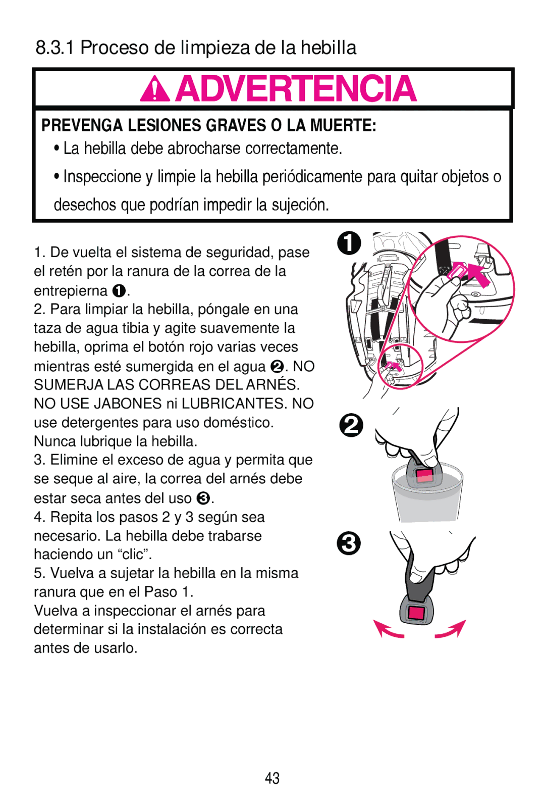 Graco PD206938A manual 3591*$/6,216*5$962/$0857, /DKheloodGhehDeurfkduvhFruuhfwdphqwh 