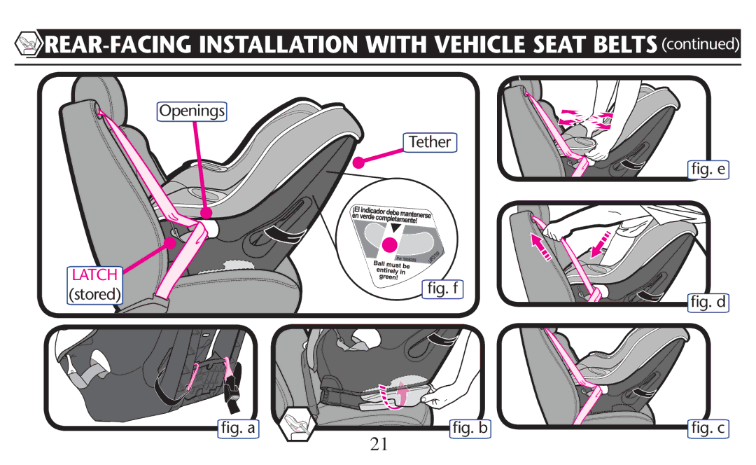 Graco PD209997A owner manual LgGe LgGf, LgGa LgGb 