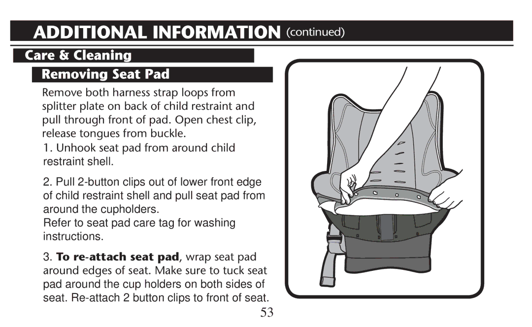 Graco PD209997A owner manual Additional Information  