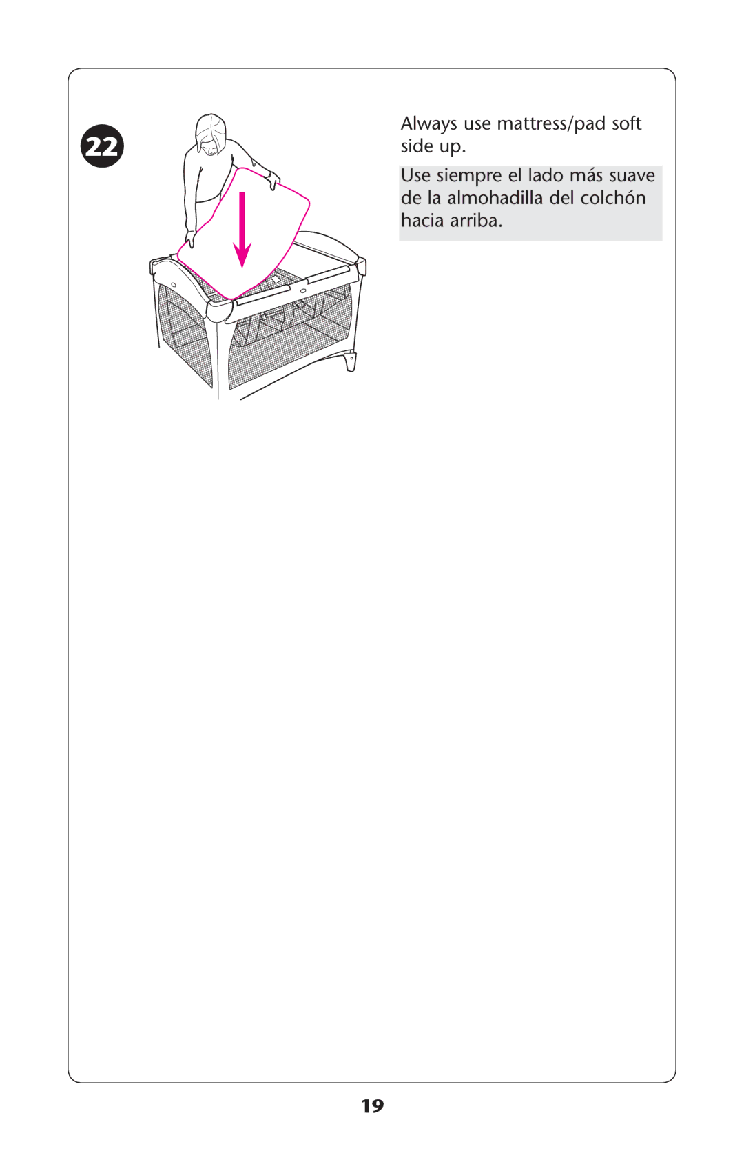 Graco PD213070A owner manual Side UP 