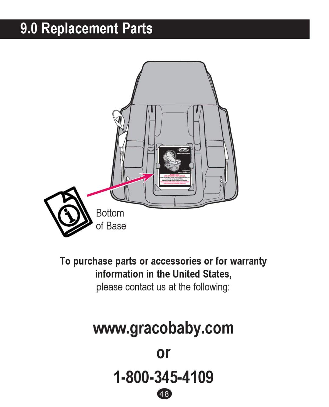 Graco PD213671A manual Replacement Parts 