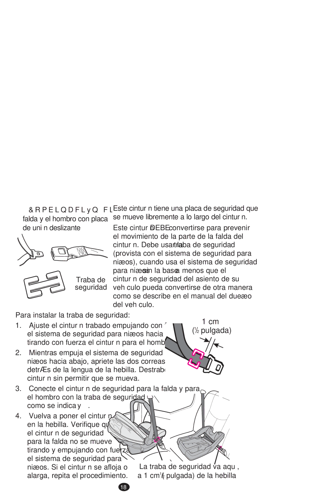 Graco PD213968B manual Pulgada 