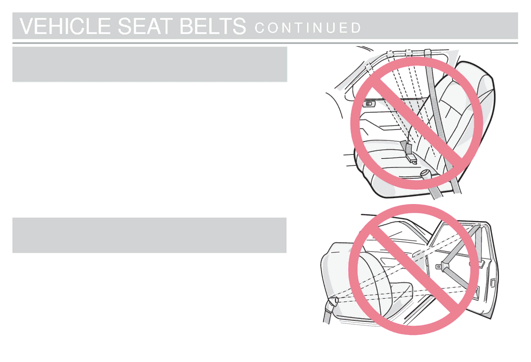 Graco PD214124A owner manual Passive Restraint Lap Belt with Motorized Shoulder Belt, Do not use with any child restraint 