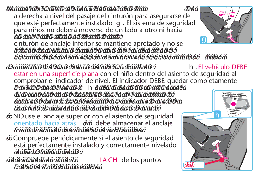 Graco PD214124A owner manual Cinturón de anclaje inferior se mantiene apretado y no se, Yyajþstelo Sites NECESARIO 