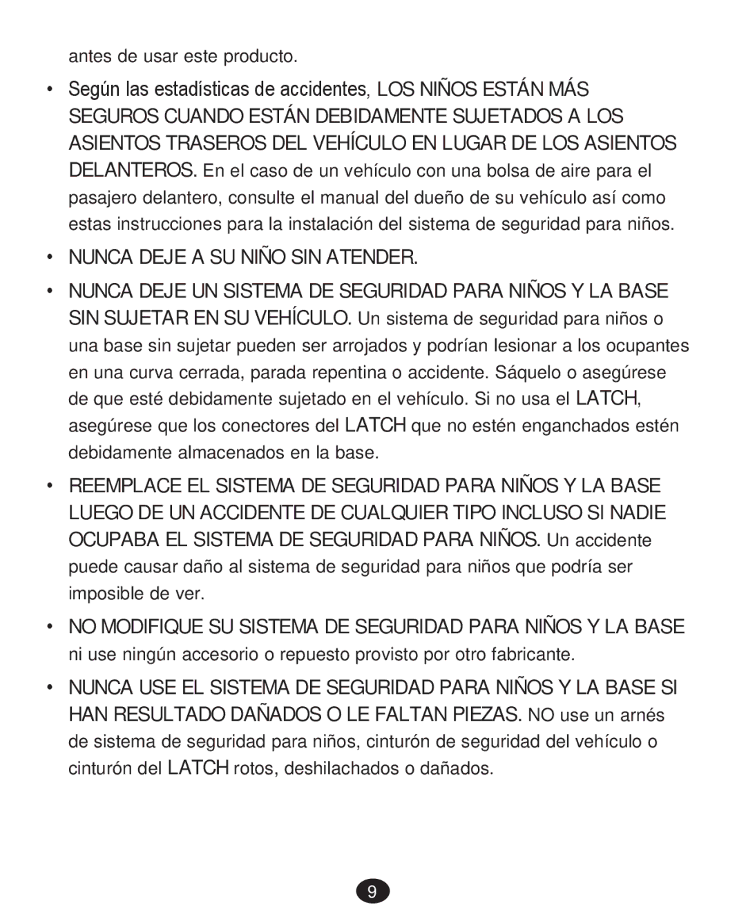 Graco PD215585A manual ‡ Nunca Deje a SU Niño SIN Atender 