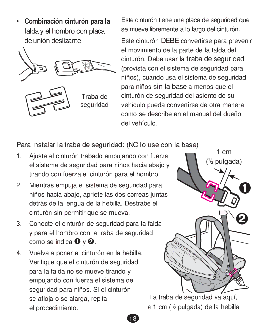 Graco PD215585A manual Pulgada 