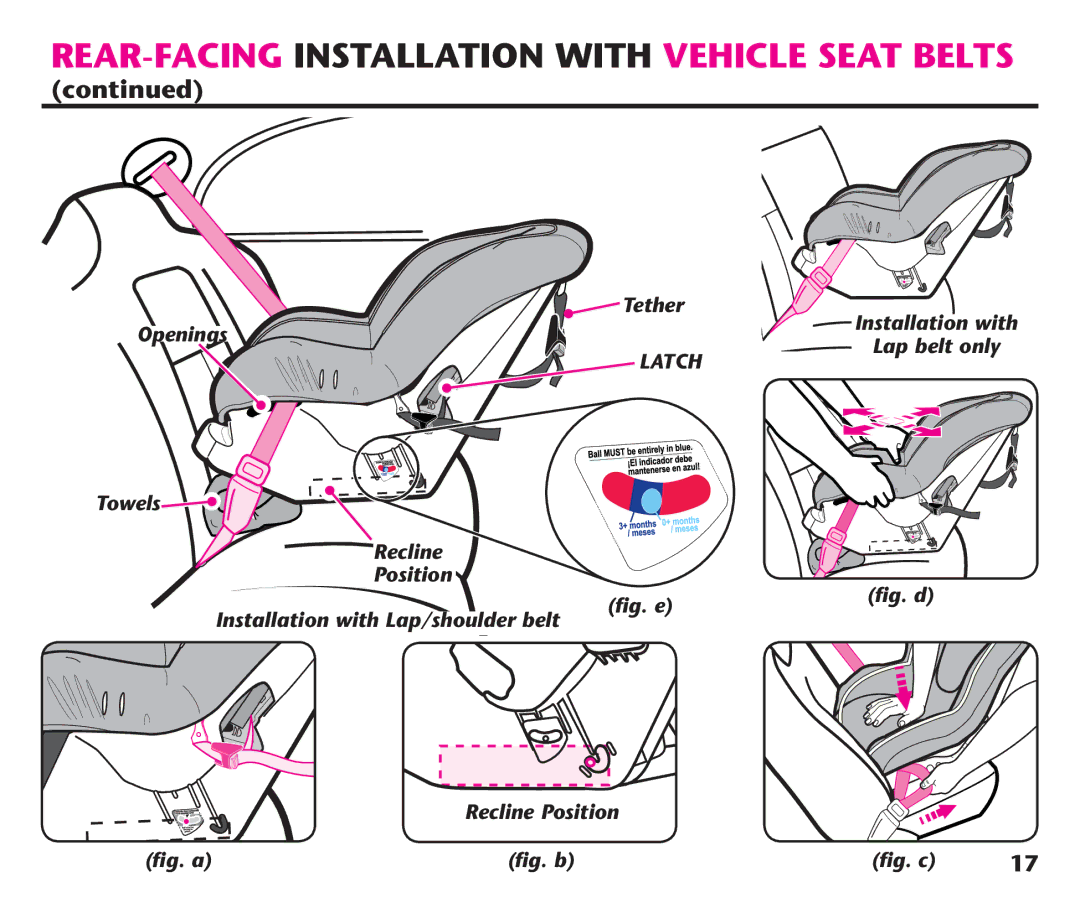 Graco PD220686A instruction manual Tether 