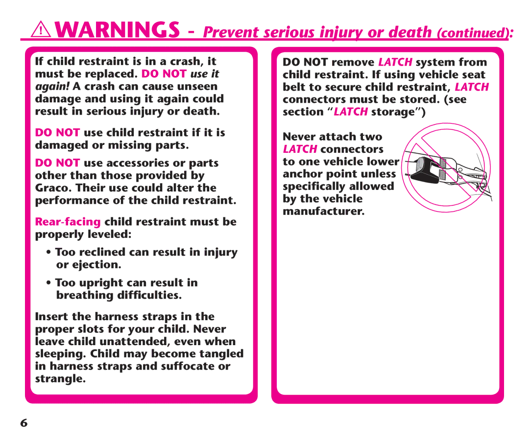 Graco PD220686A instruction manual 