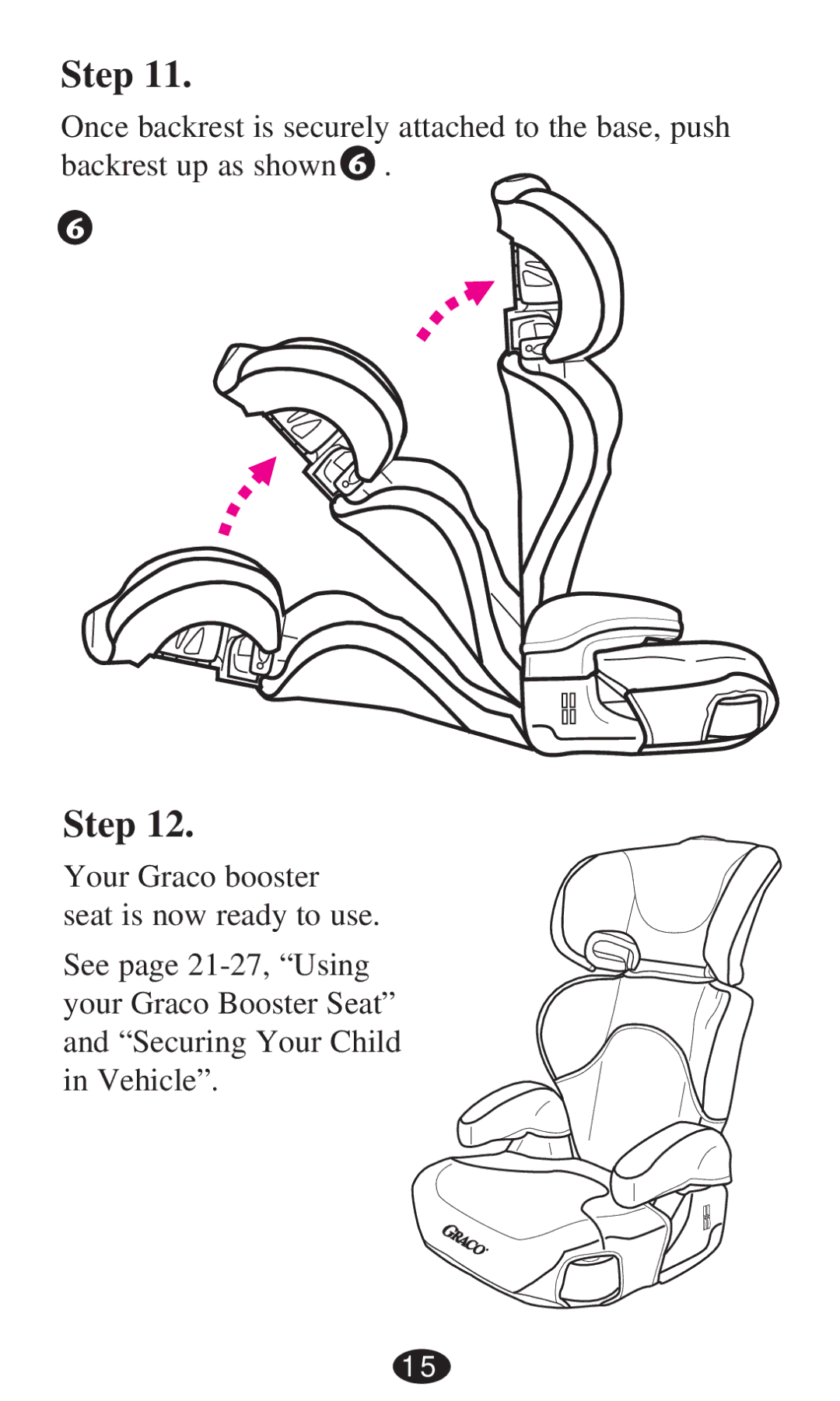 Graco PD220791A 8/12 owner manual Step 