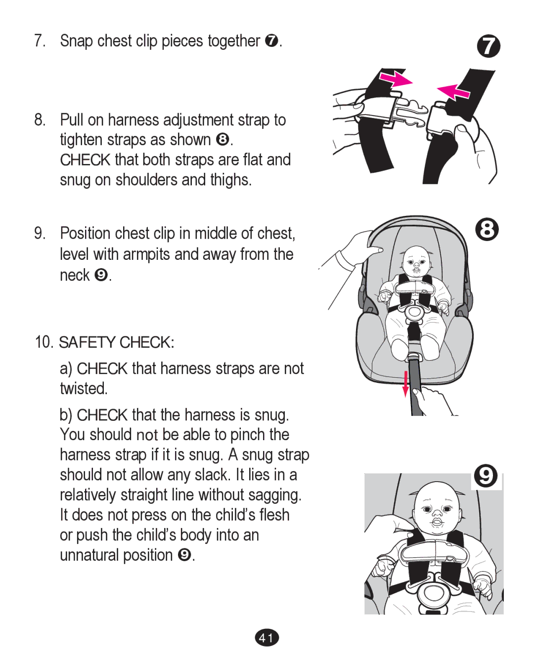 Graco PD221760A owner manual Safety Check 