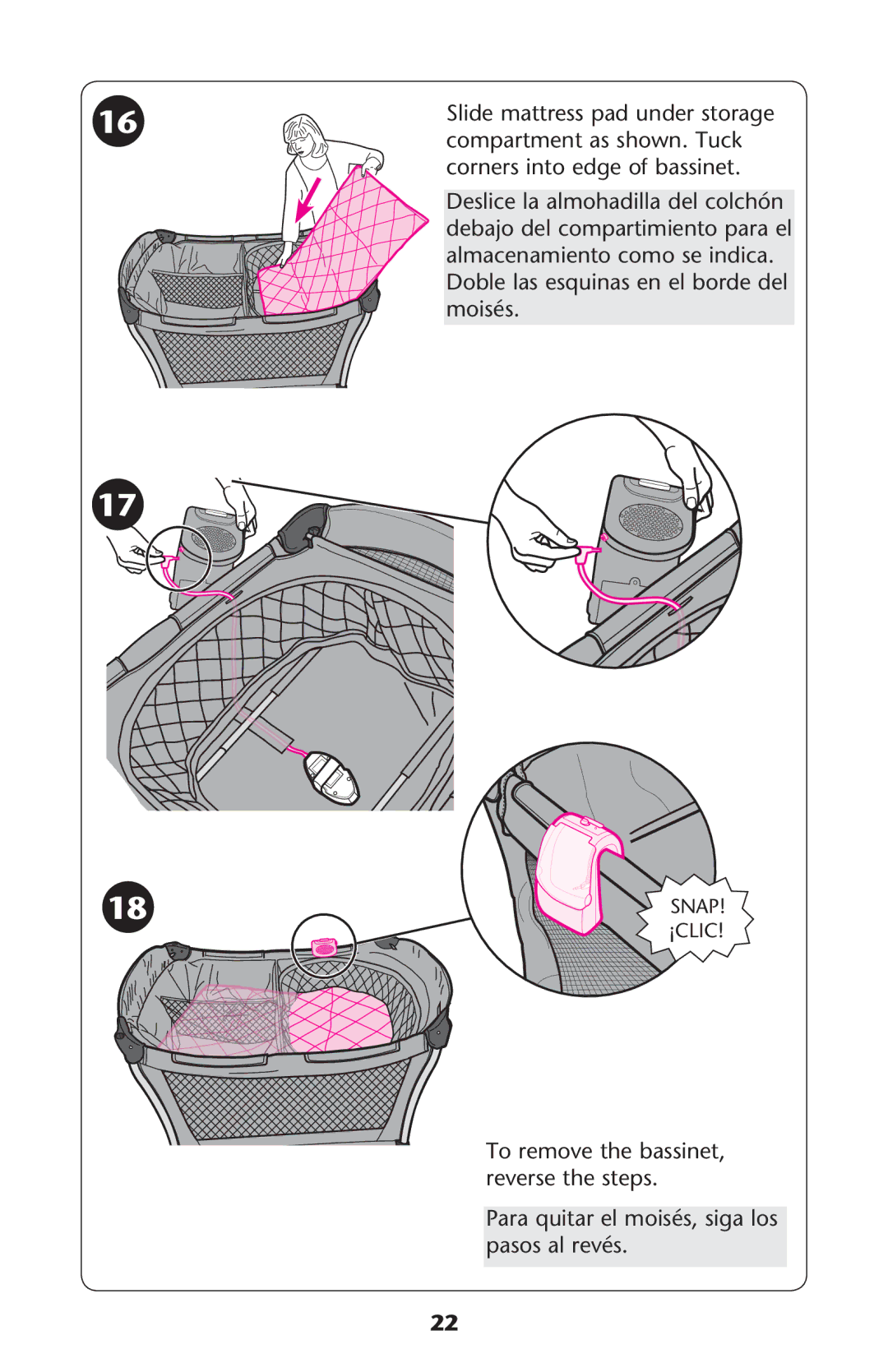 Graco PD222491A owner manual 0ARA Quitar EL MOISÏSSSIGA Loso Pasossal REVÏS 