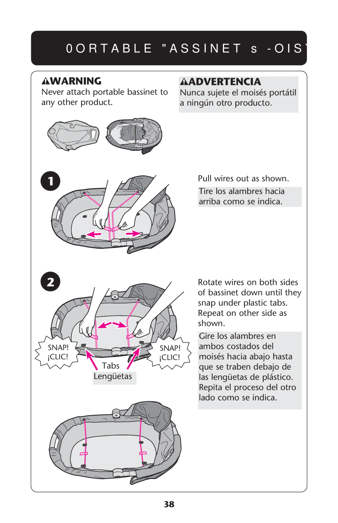 Graco PD222491A owner manual 0ORTABLE Assinet ss-OISÏS Portétil 