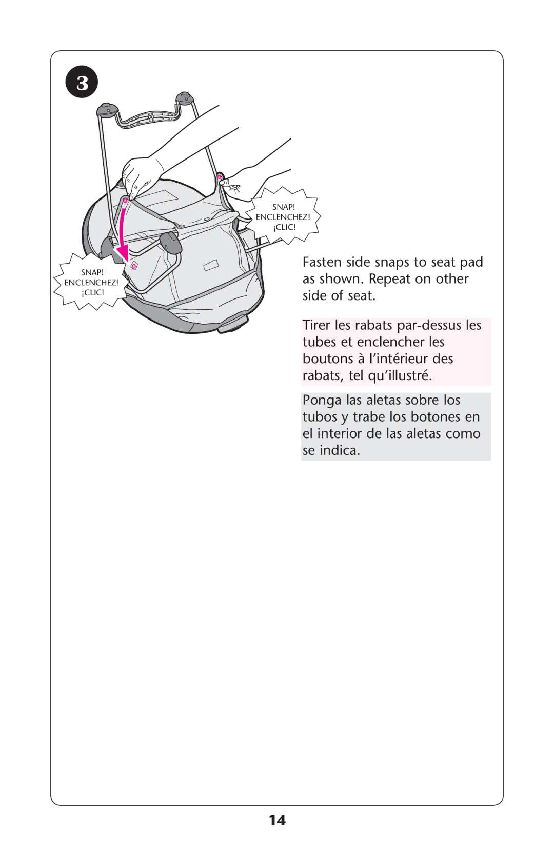 Graco PD225586A owner manual BoutonstììlIntïrieurïdese RabatsAtelequIllustrï 