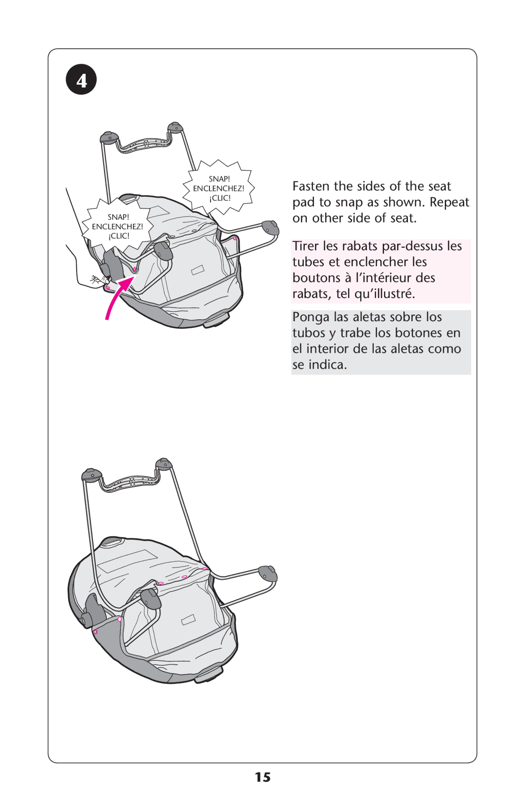 Graco PD225586A owner manual BoutonstììlIntïrieurïdese RabatsAtelequIllustrï 