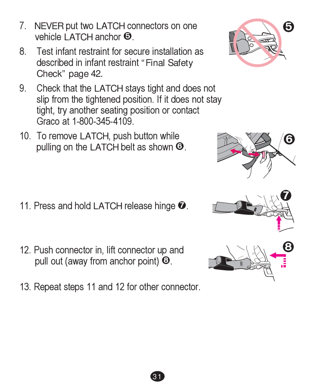 Graco PD226446B manual Check 