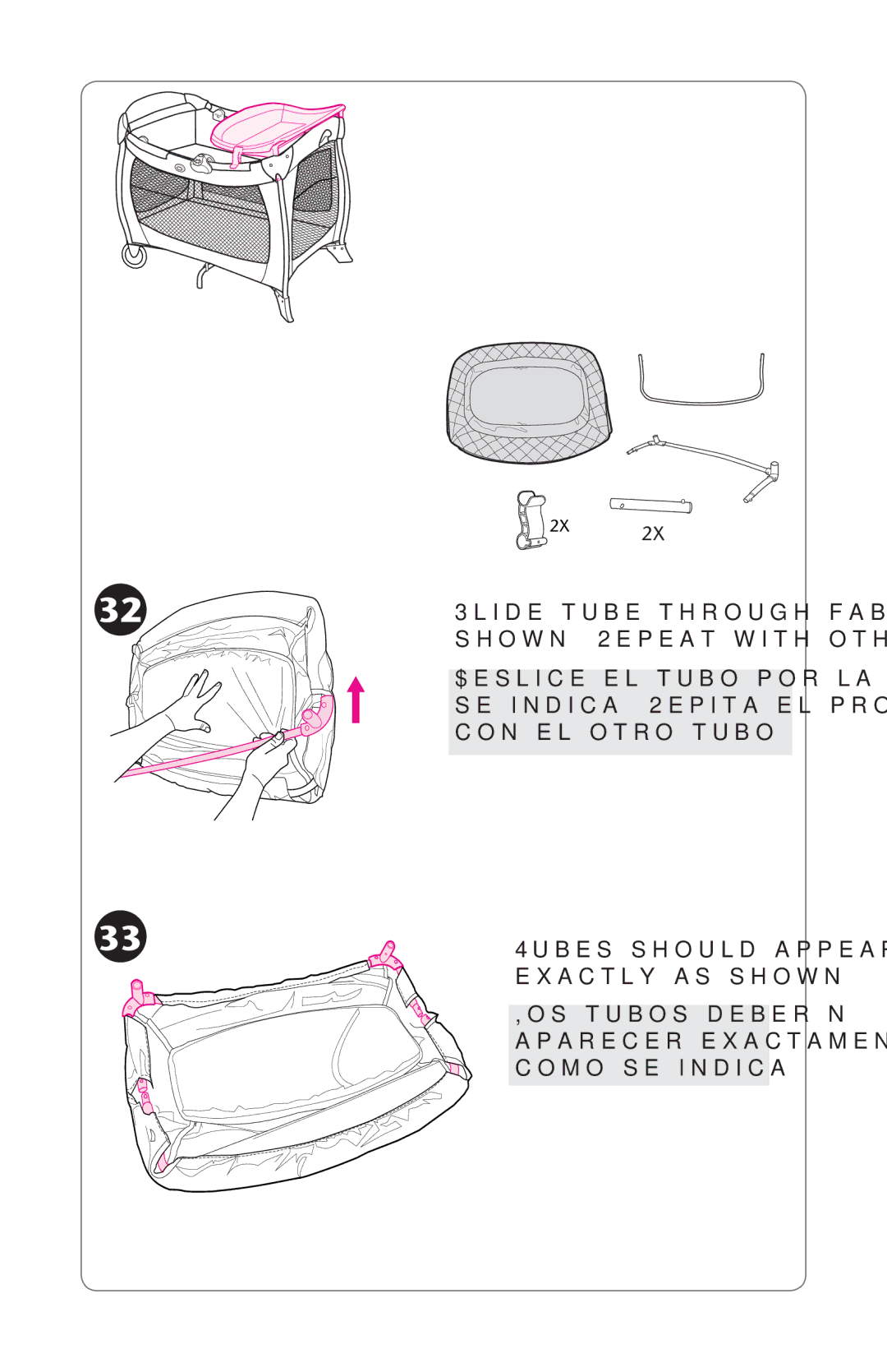 Graco PD227120B owner manual 2X2X 