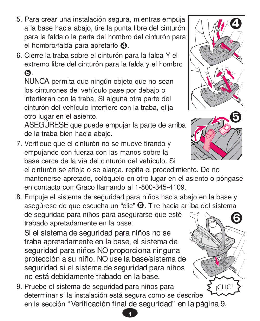 Graco PD233684A owner manual ¡Clic 