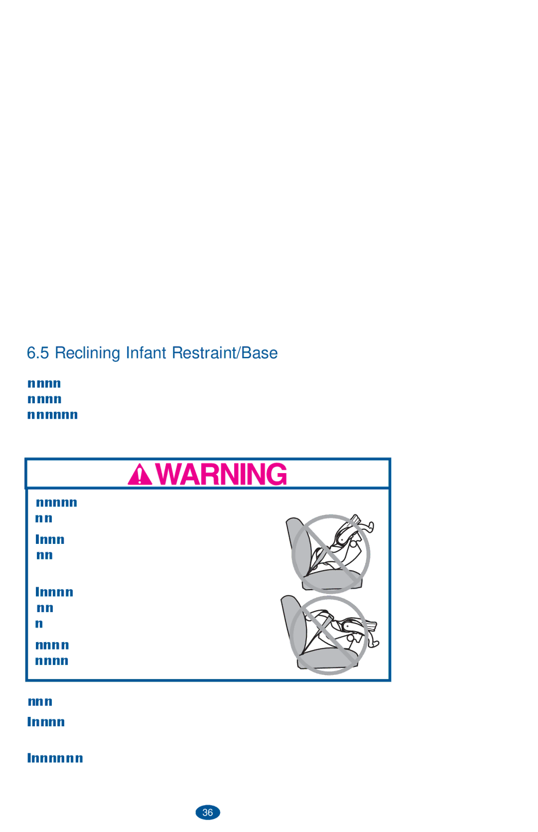 Graco PD236242A owner manual Reclining Infant Restraint/Base 