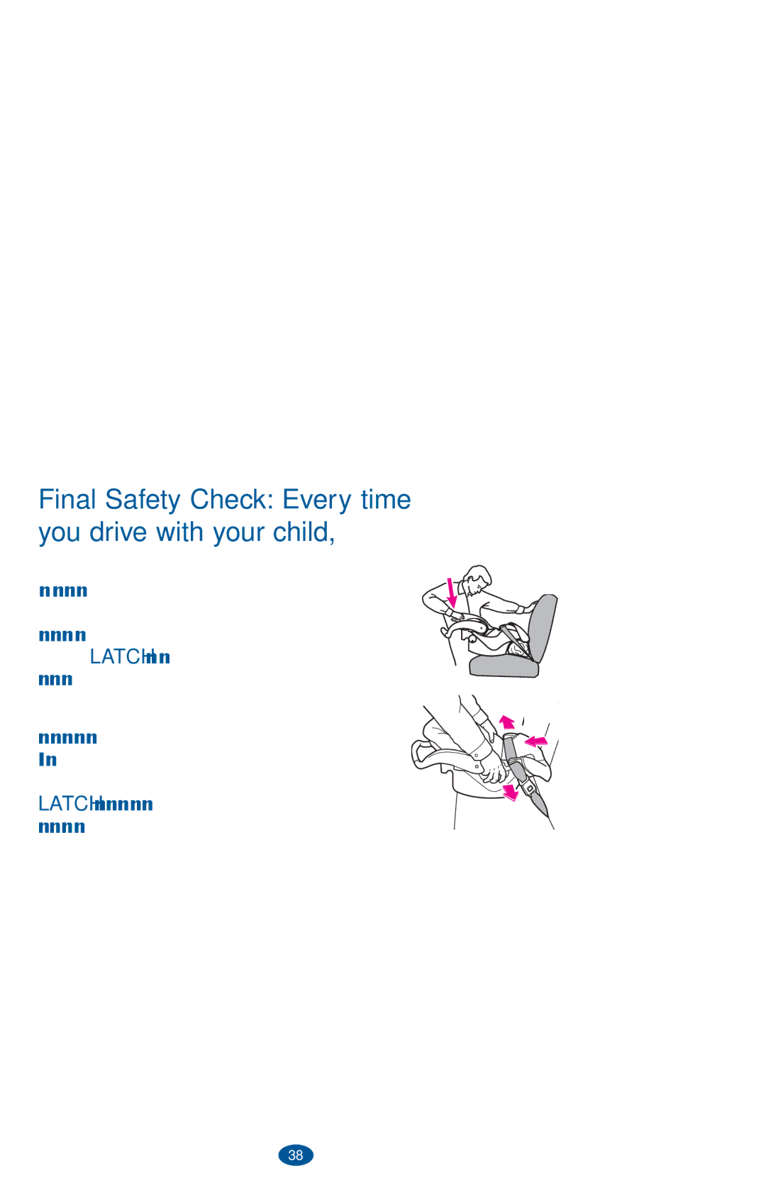 Graco PD236242A owner manual Final Safety Check Every time you drive with your child 