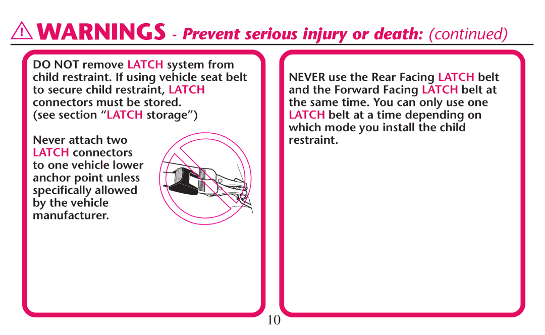 Graco PD247308A owner manual 