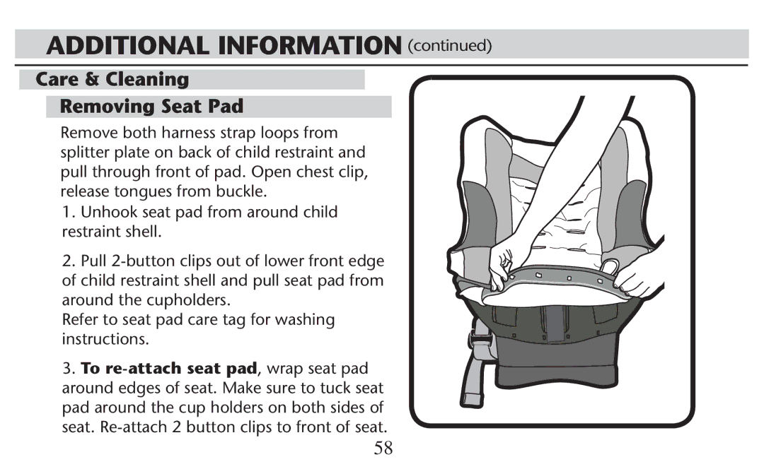 Graco PD247308A owner manual Additional Information  