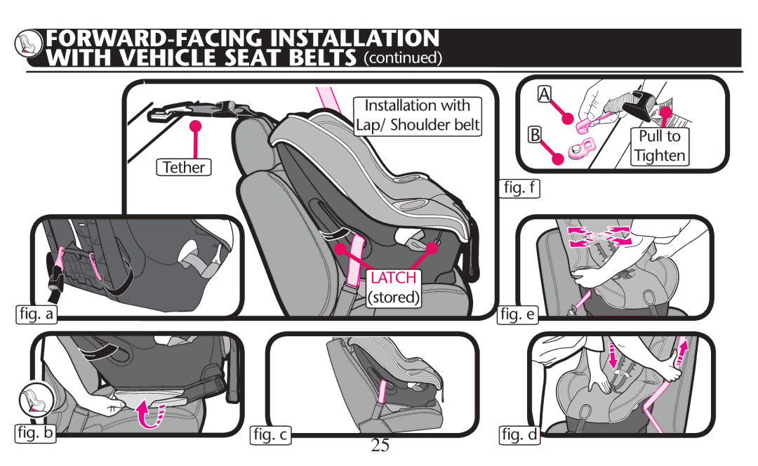 Graco PD247310A owner manual Installation with, LgGa LgGb LgGc, LgGf LgGe LgGd 