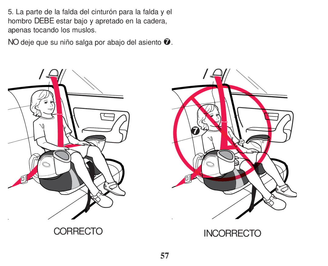 Graco PD247324A owner manual Correctoincorrecto 