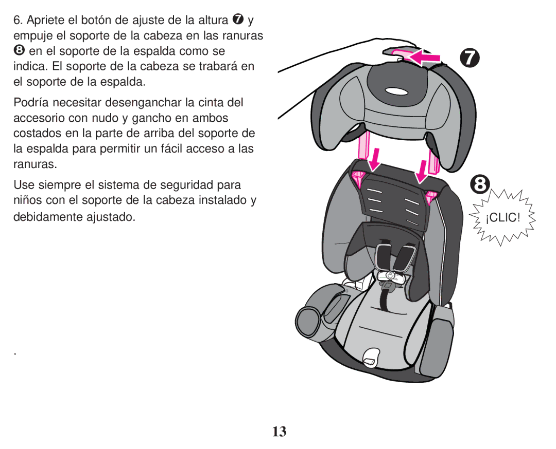 Graco PD247333A owner manual ¡Clic 