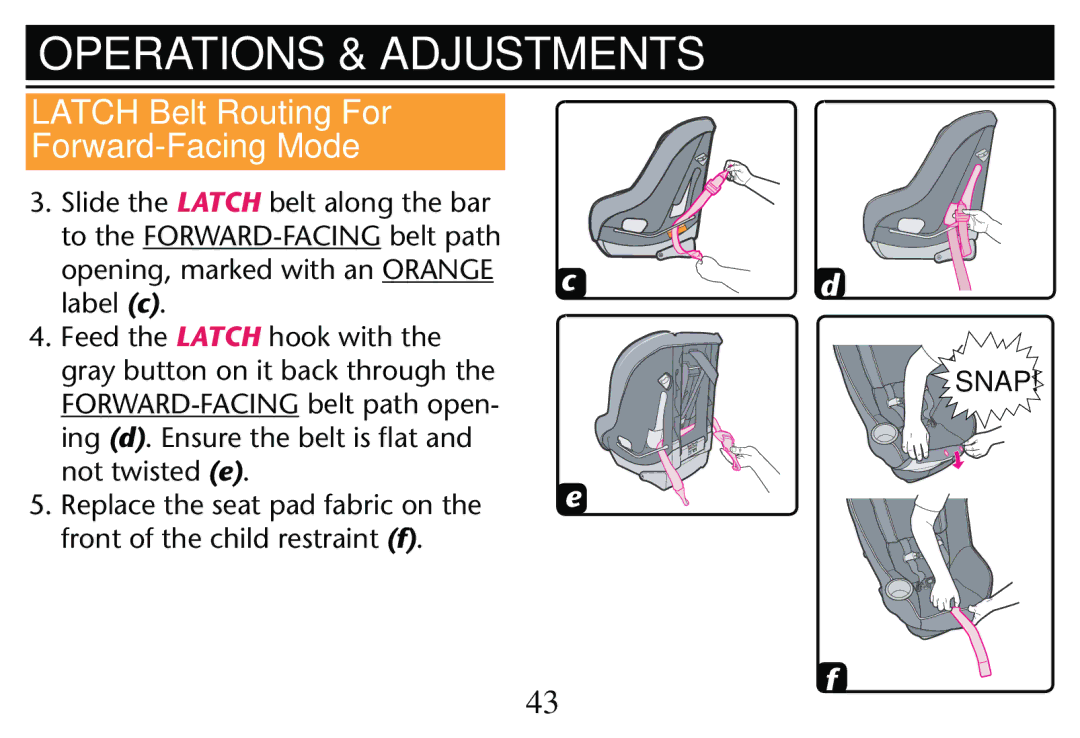 Graco PD250304A owner manual 43f 