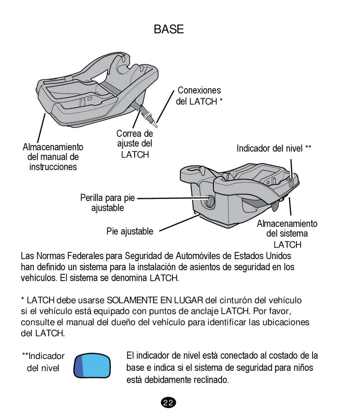 Graco PD261465A 10/13 US manual Latch 