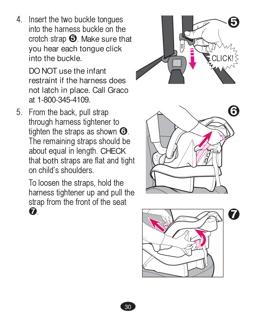 Graco PD261467A owner manual Click 