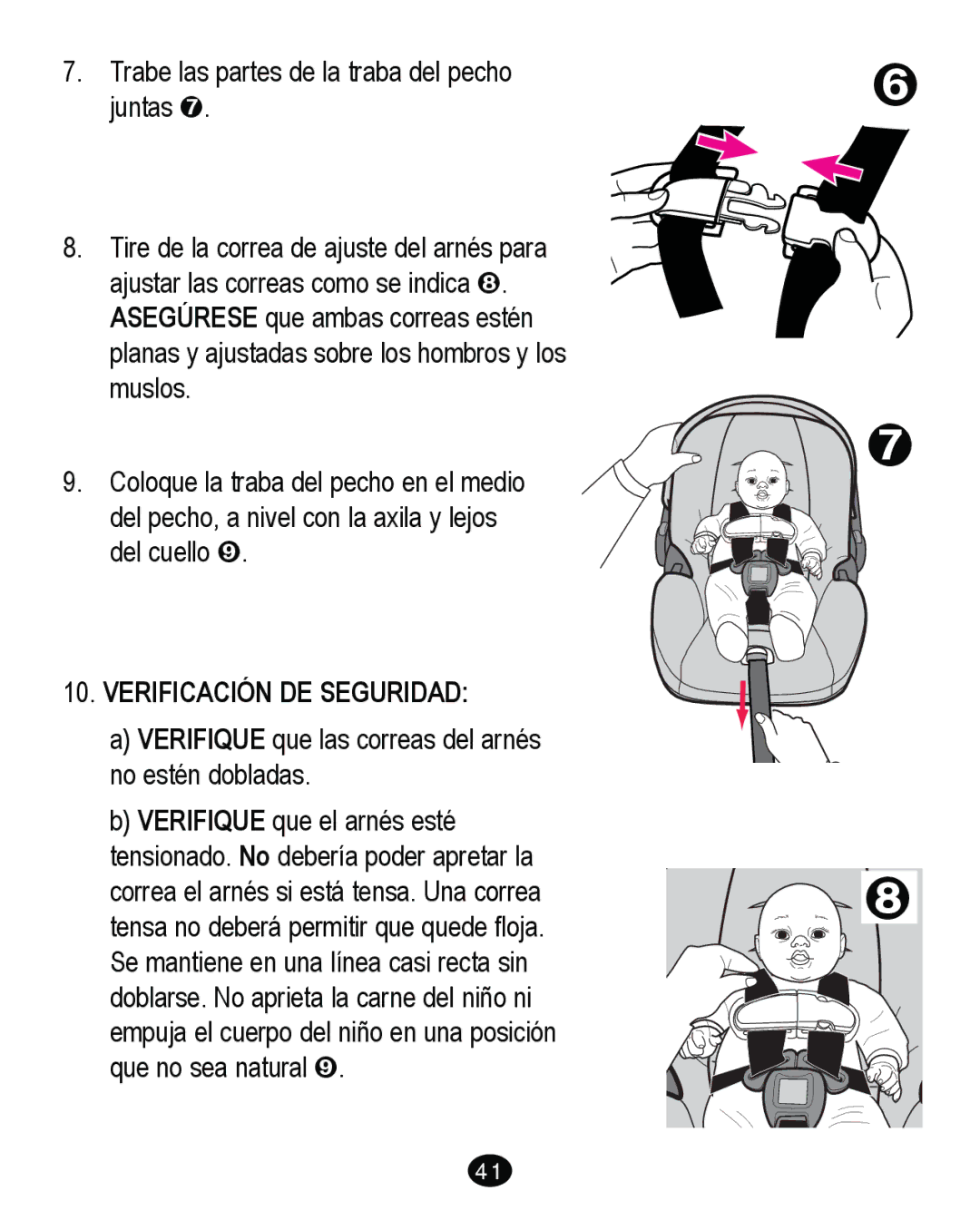 Graco PD262895A manual Verificación DE Seguridad 