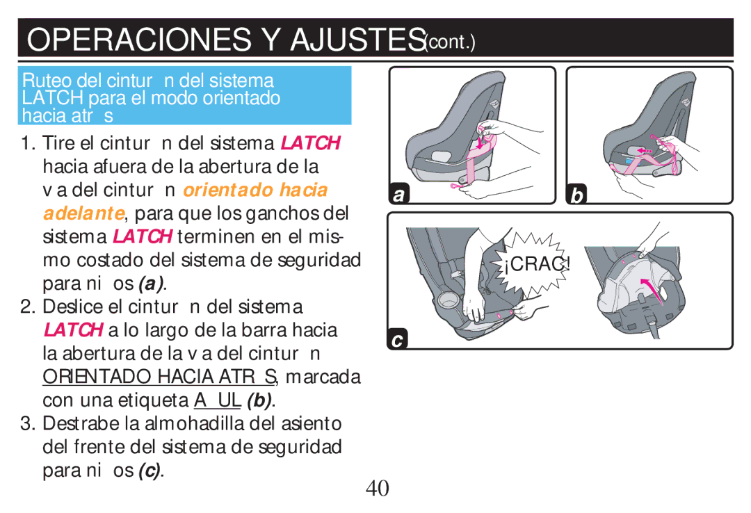 Graco PD268712B owner manual ¡Crac 