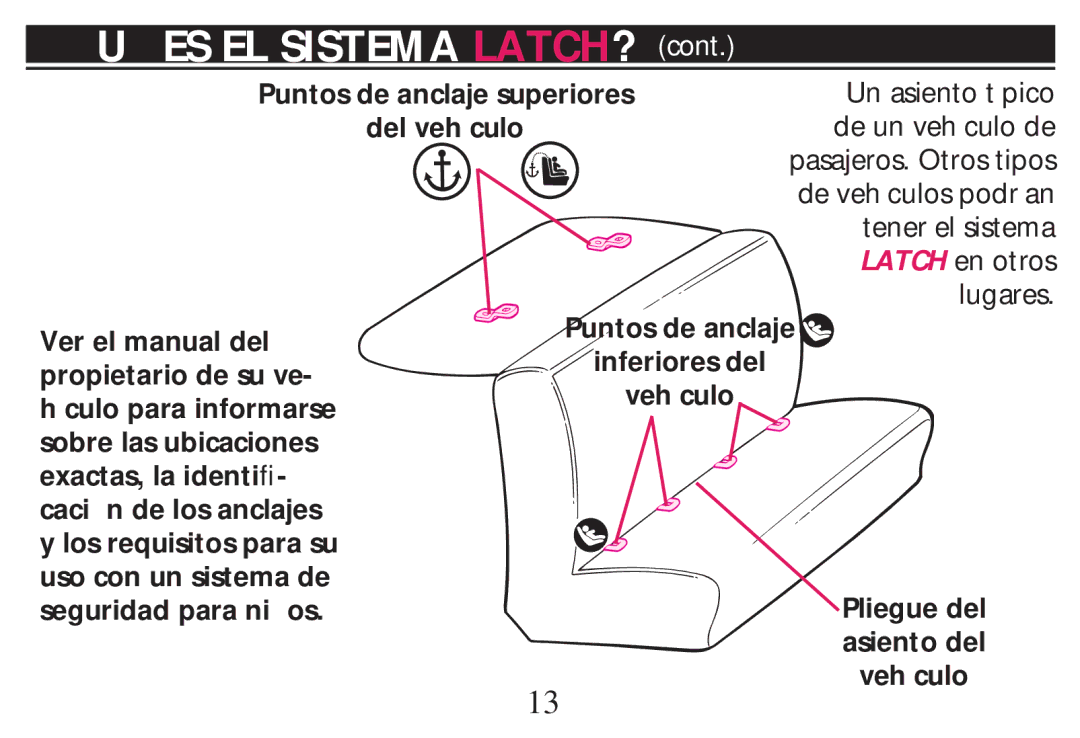 Graco PD268712B owner manual Ver el manual del, Propietario de su ve, Culo para informarse, Seguridad para ni os 