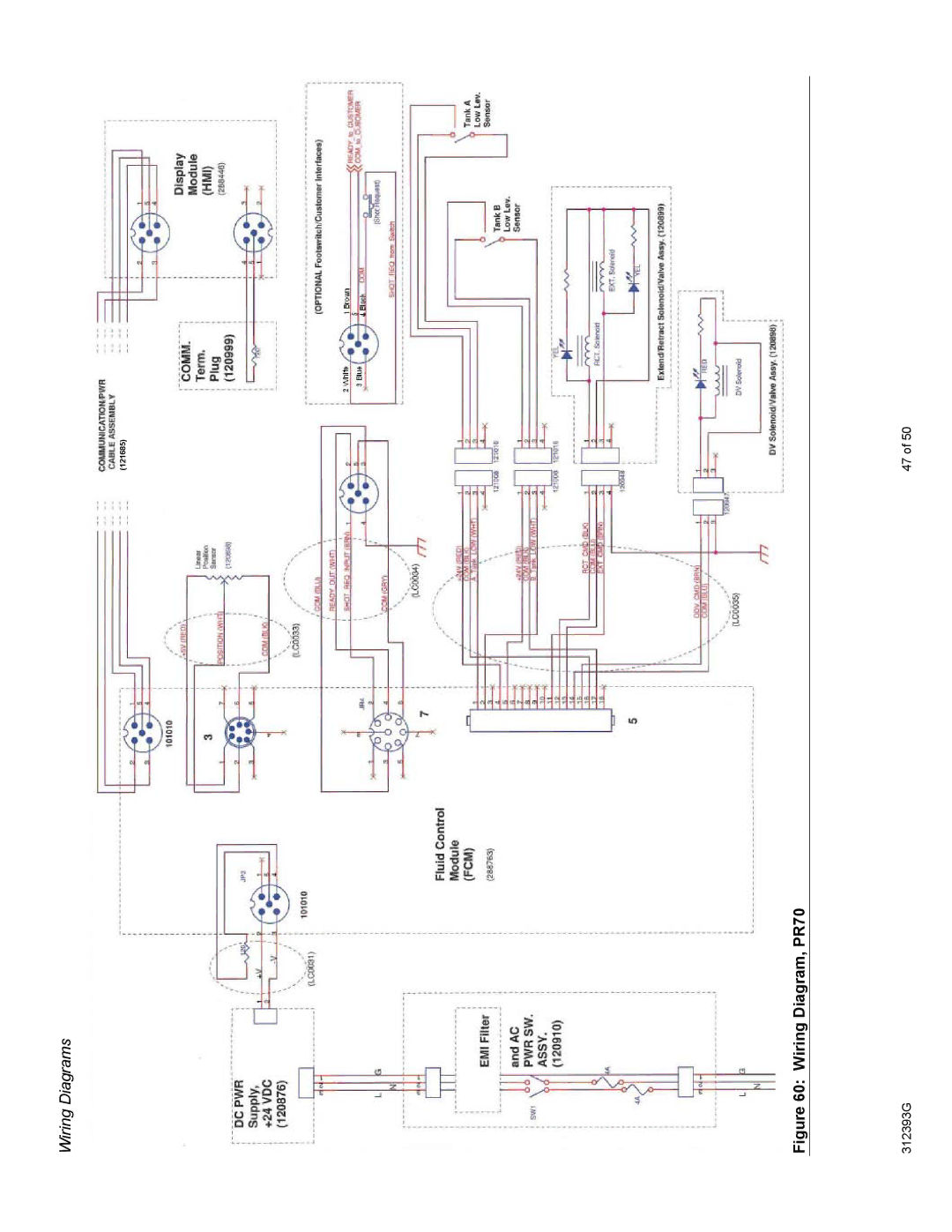 Graco important safety instructions Wiring Diagram, PR70 