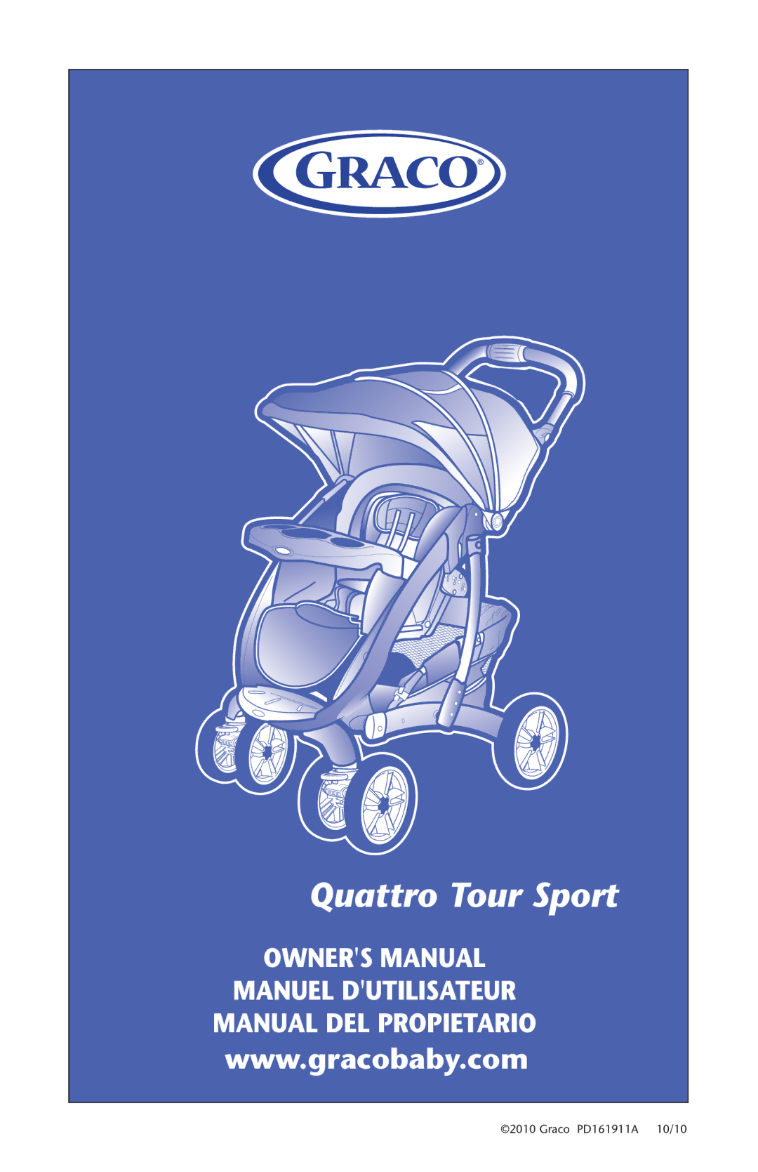 Graco QUATTRO TOUR SPORT owner manual Quattro Tour Sport 