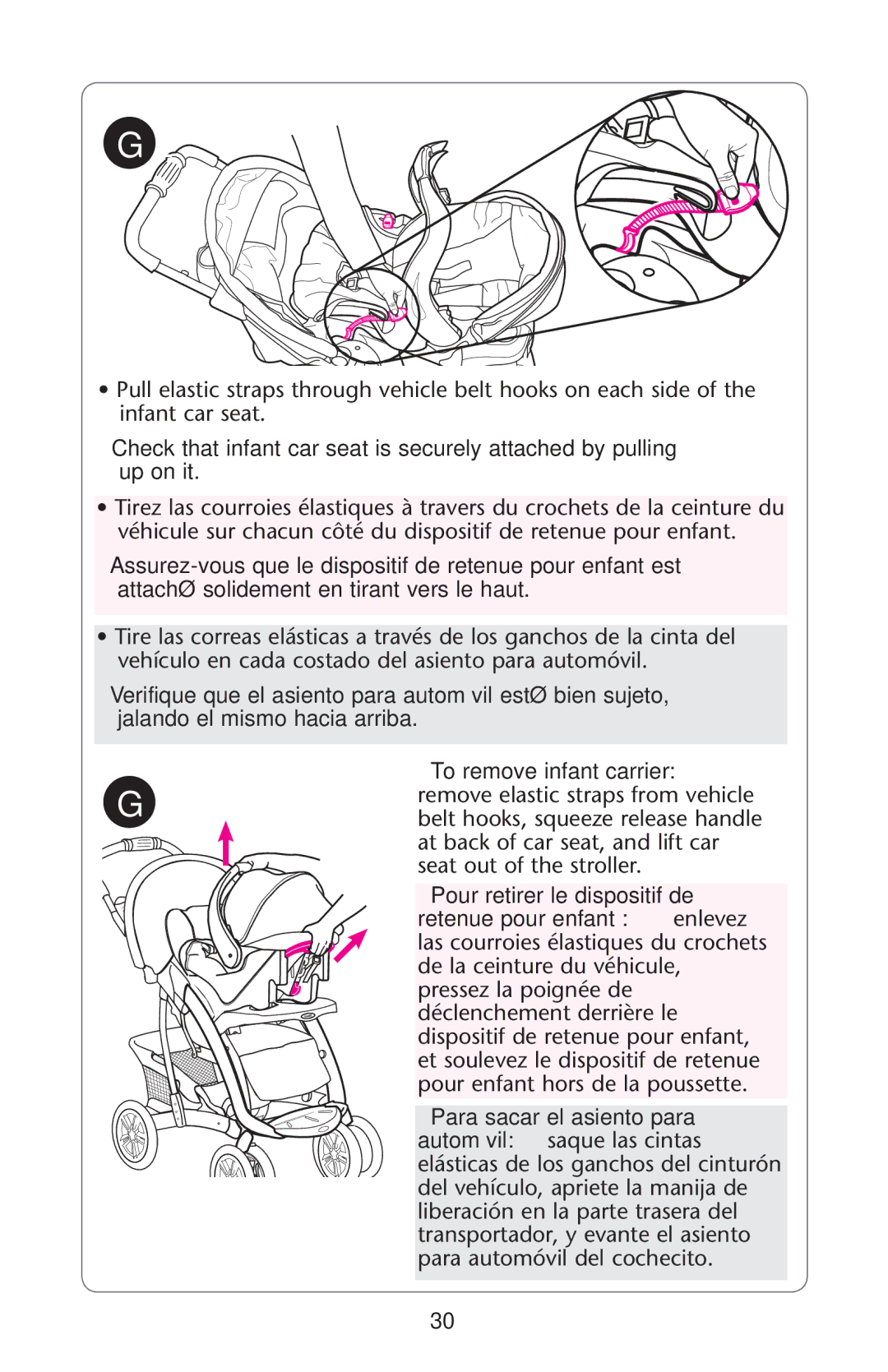 Graco QUATTRO TOUR SPORT owner manual 