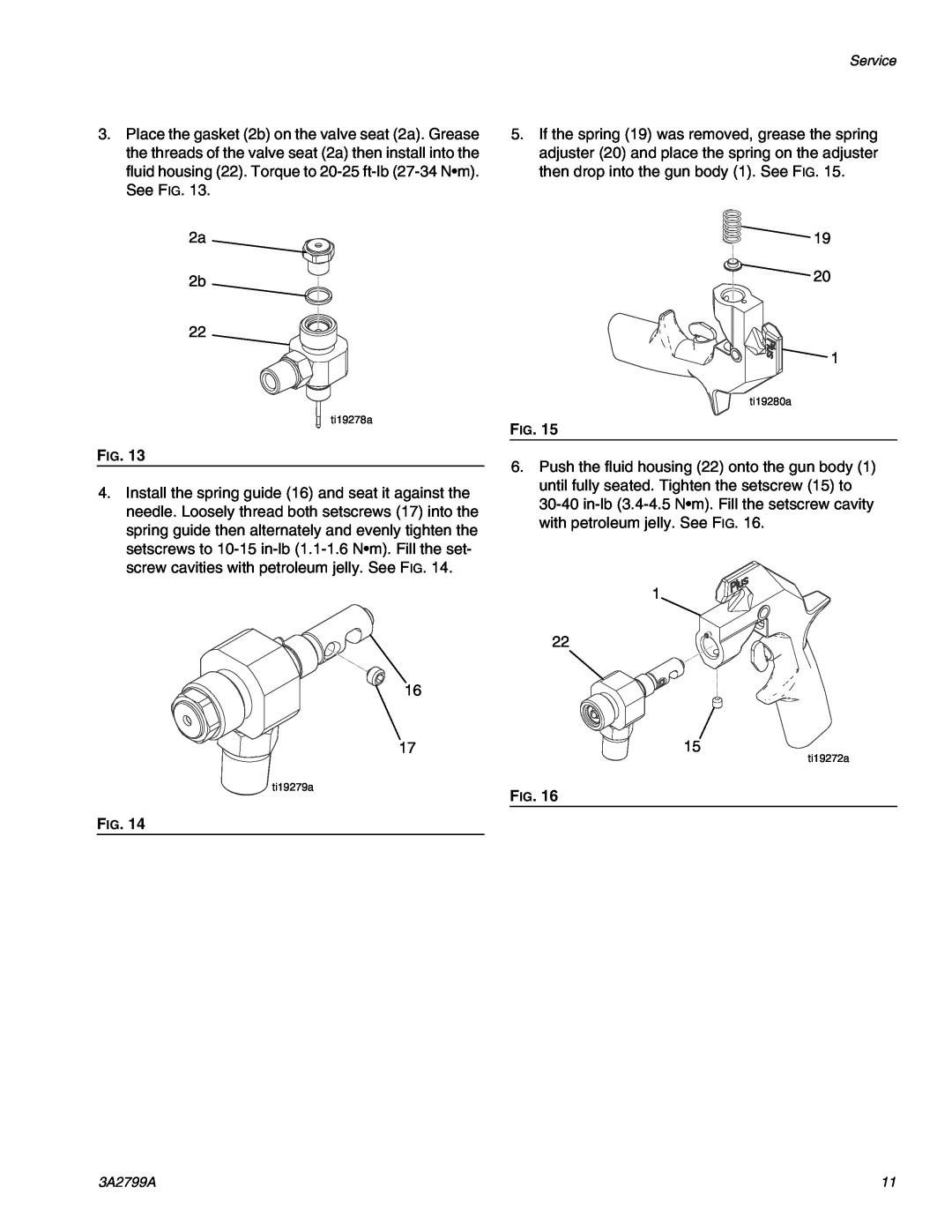 Graco 262854, Series A important safety instructions 2a 2b 
