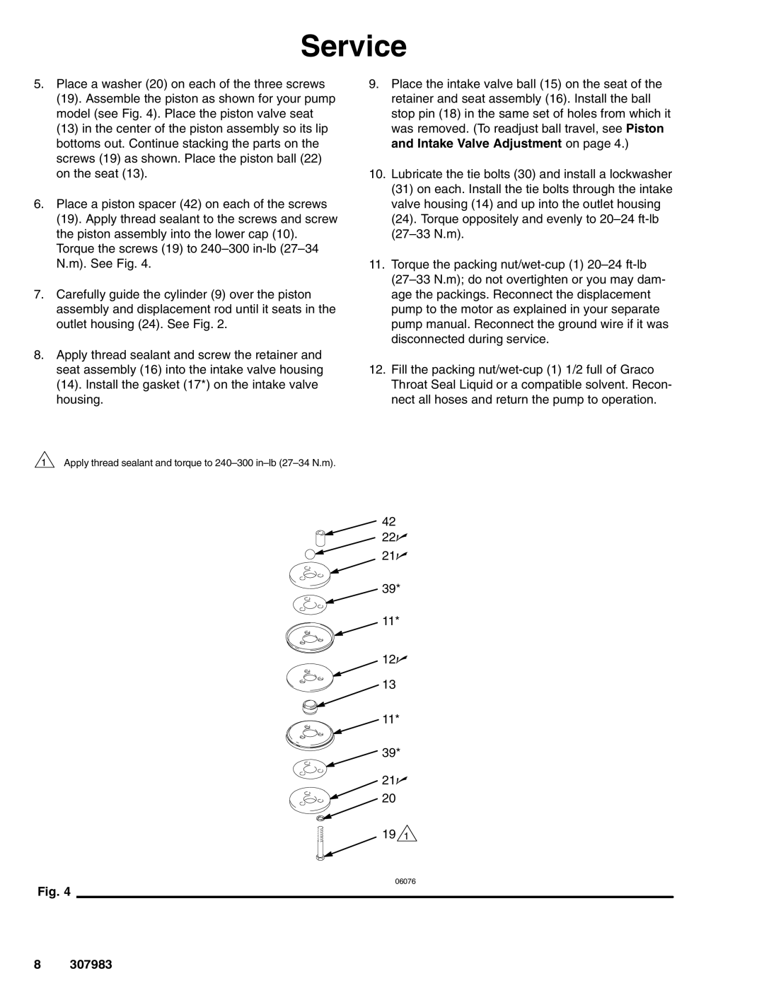 Graco Series D, 223177 important safety instructions 22n 21n 12n 