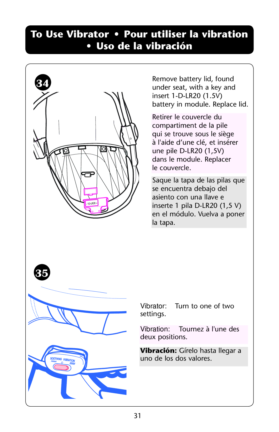 Graco Silhouette Swing owner manual 