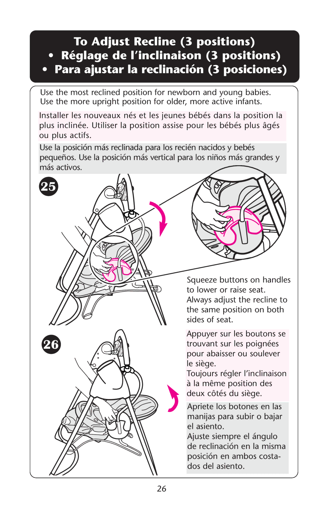 Graco Swing n' Bounce owner manual 