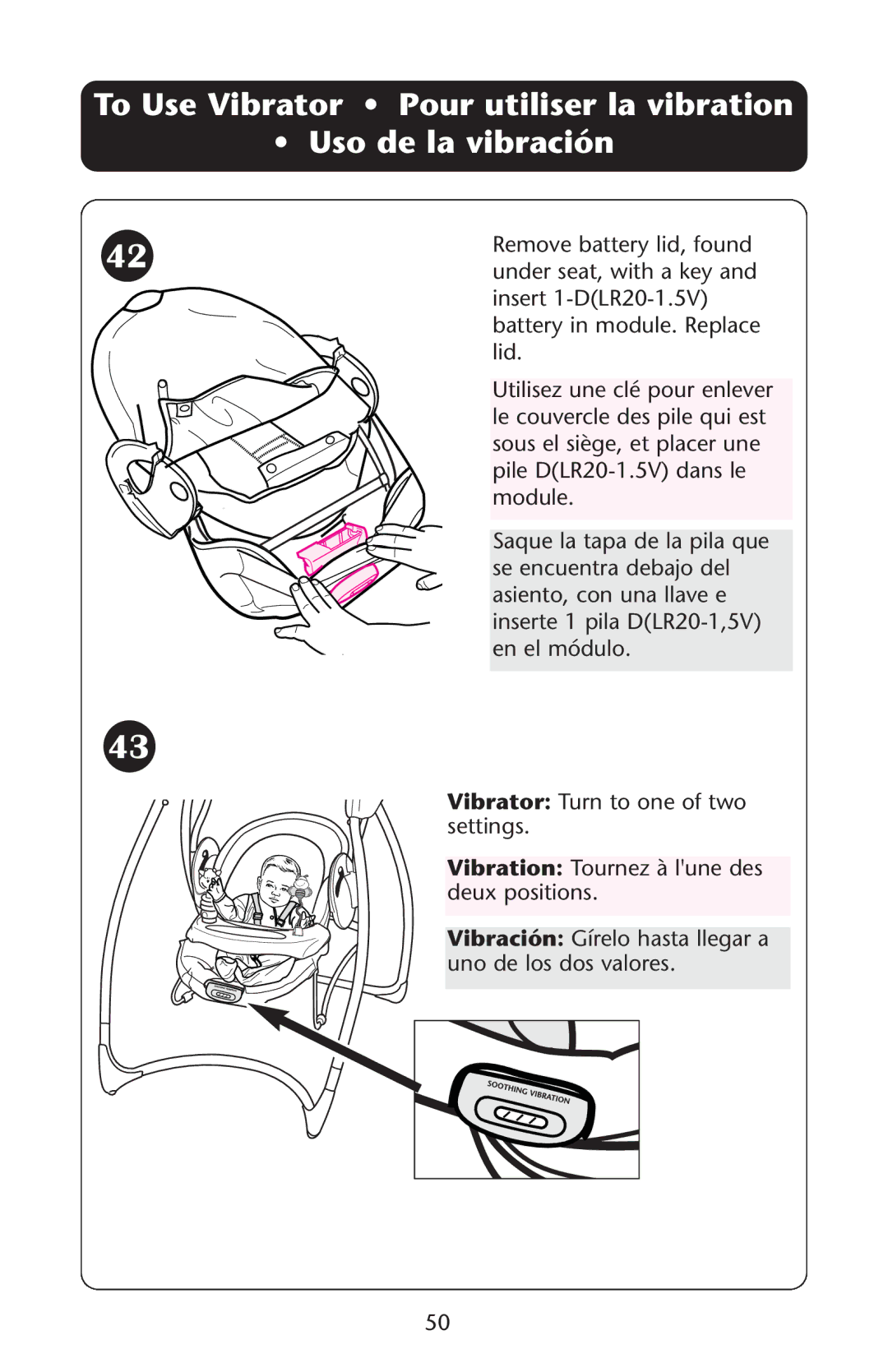 Graco Swing n' Bounce owner manual 