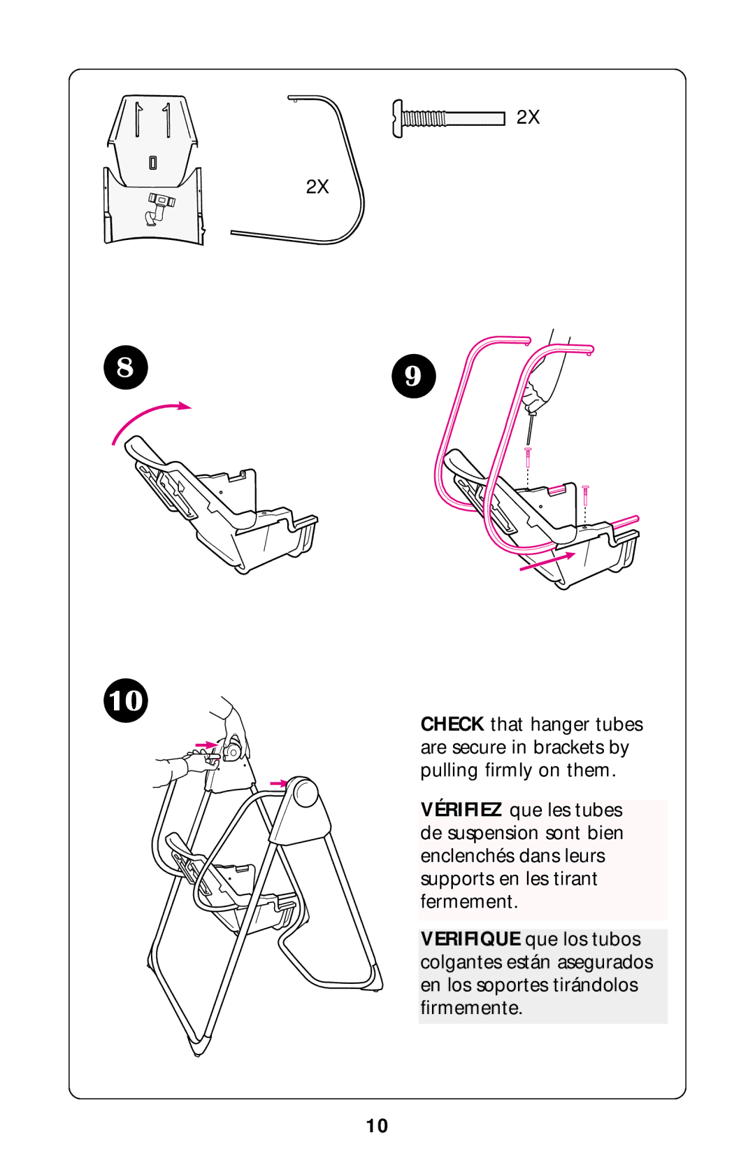 Graco Swing Set owner manual 