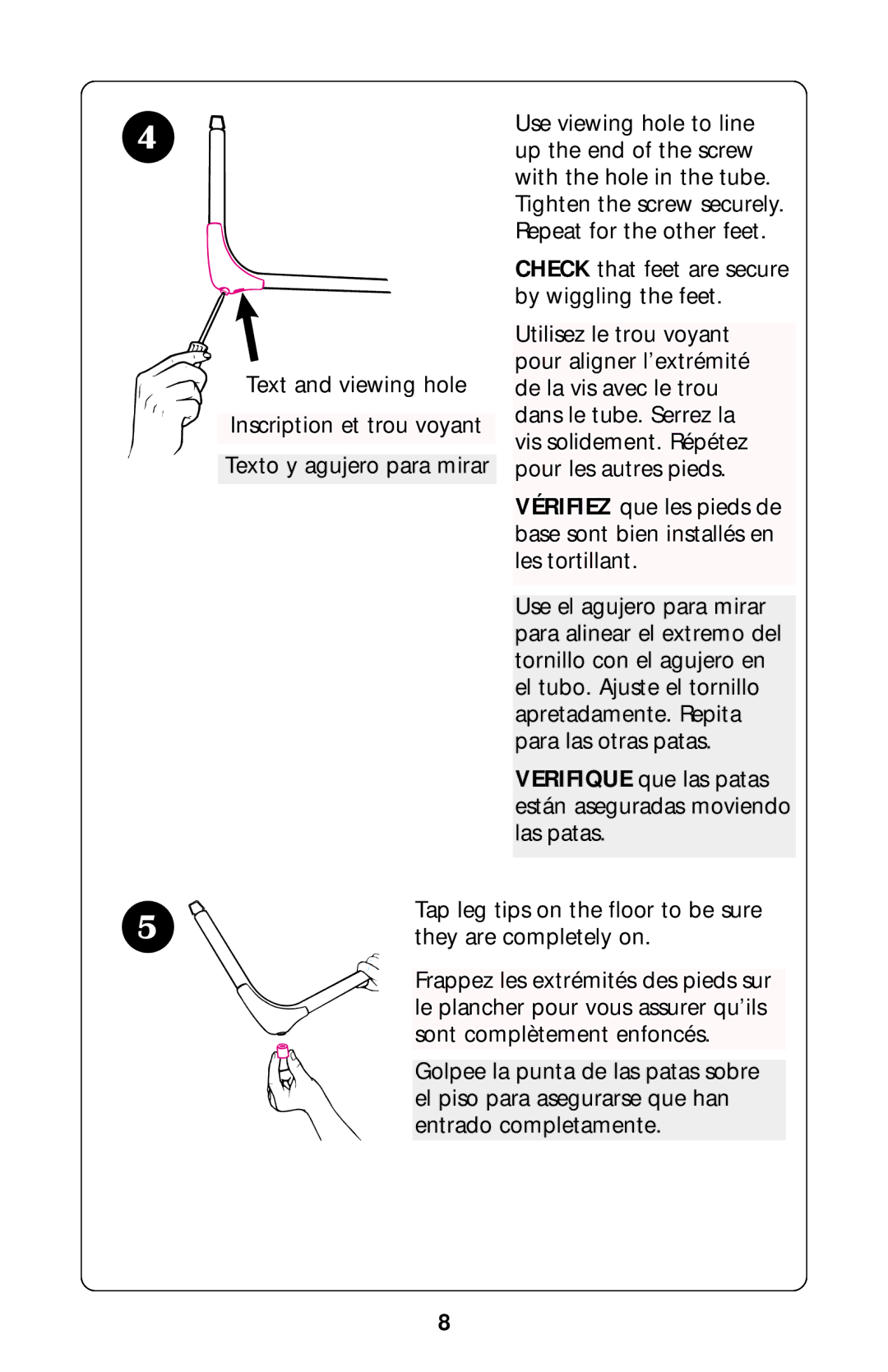 Graco Swing Set owner manual 