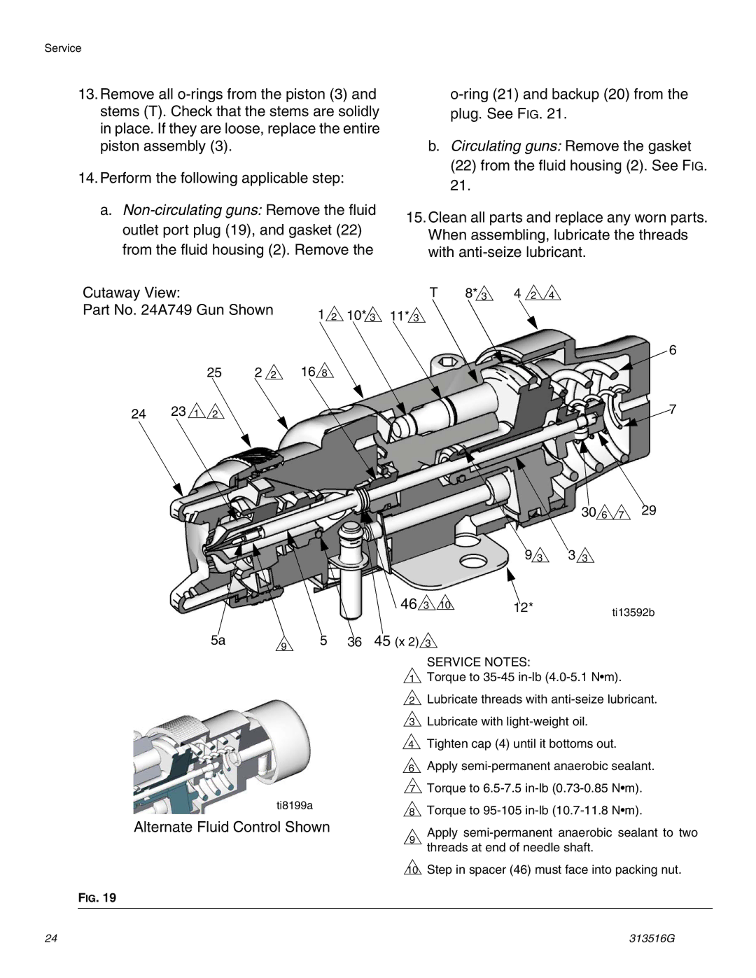 Graco ti13585a, ti13586a important safety instructions Part No A749 Gun Shown 