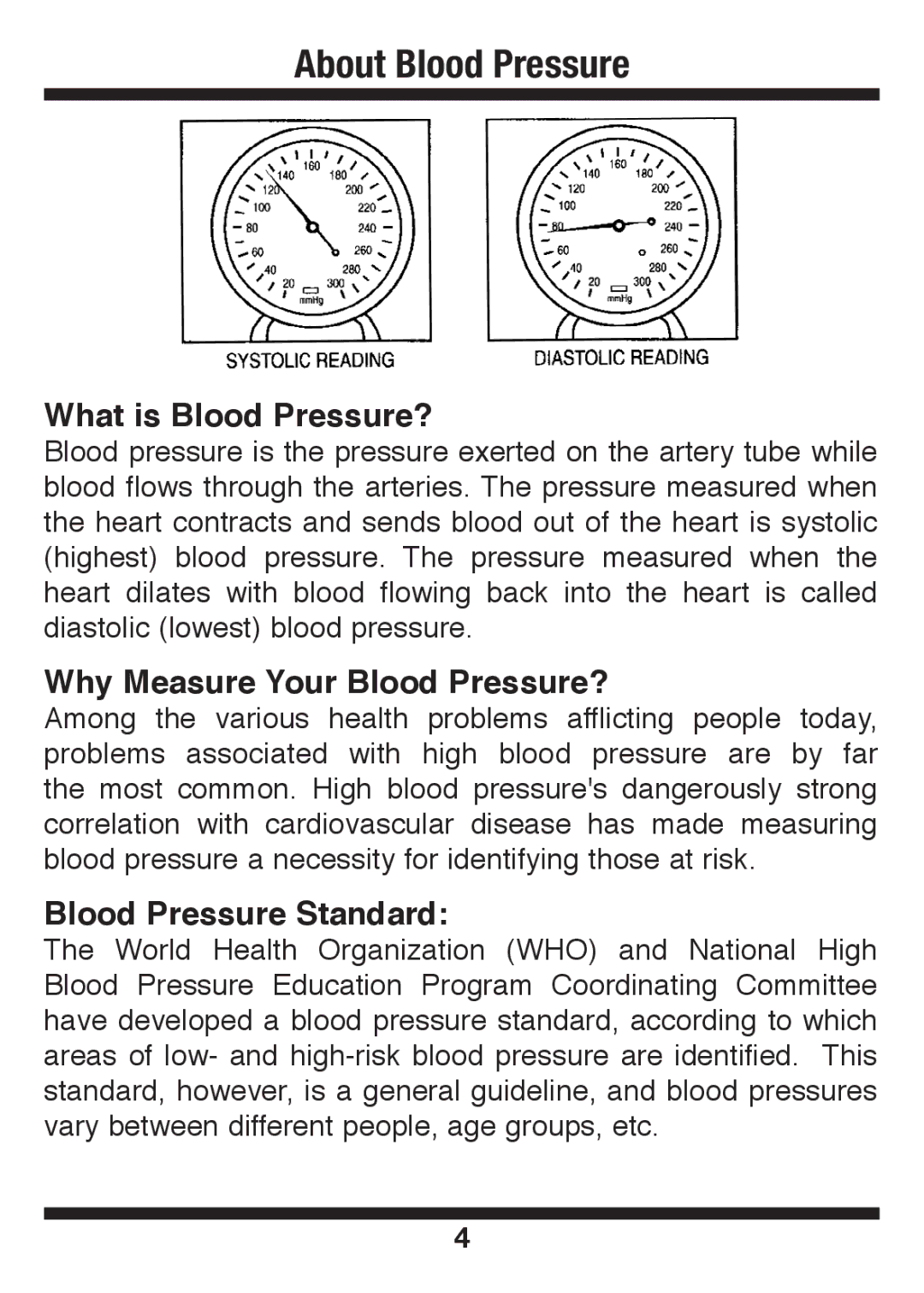 Graham Field 240 manual About Blood Pressure, What is Blood Pressure? 