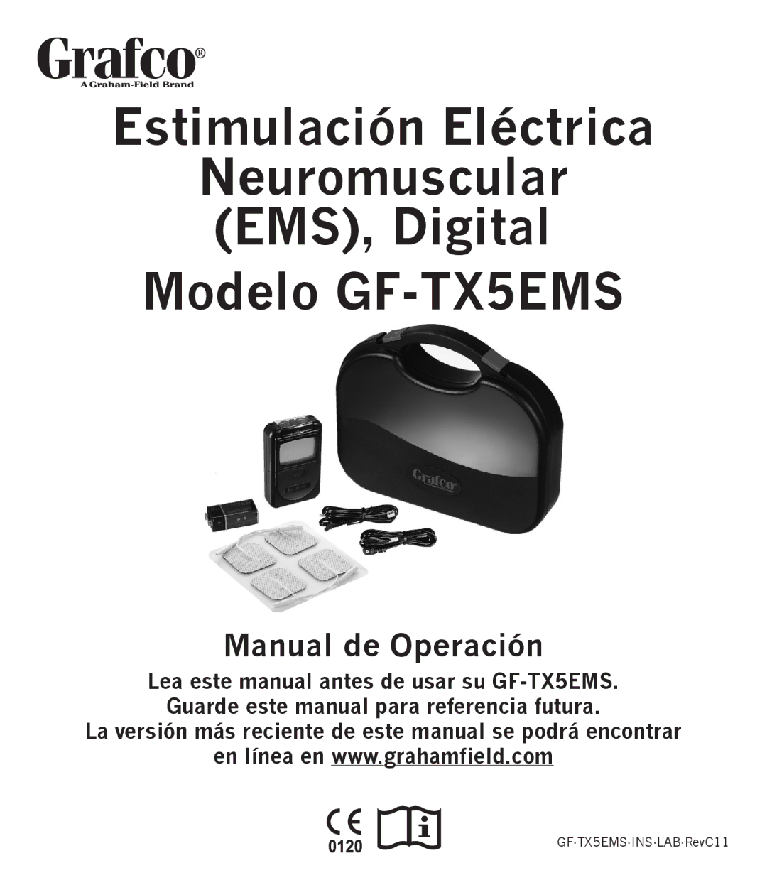 Graham Field GF-TX5EMS operation manual Manual de Operación 